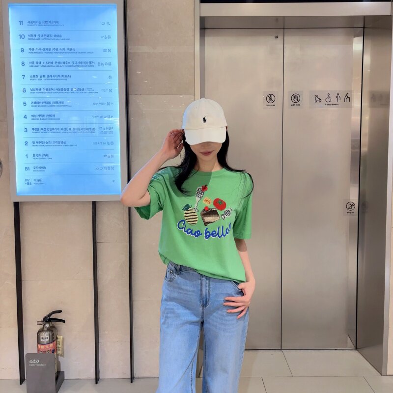COTA 韩国代购 BENETTON 2026春 时尚T恤 BATS49-631 6E09