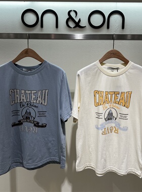 全韩百货 ON&ON/安乃安 韩国代购2025秋T恤 NMW5AE710 5H26