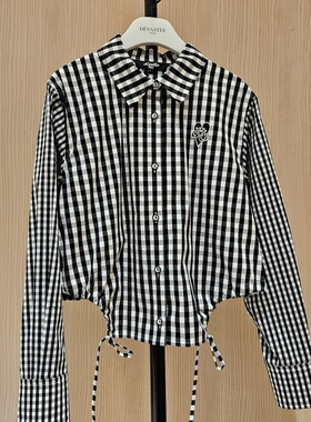 COTA 韩国代购 DEVASTEE 2026春 时尚衬衫 ESFDVSH03 6A09