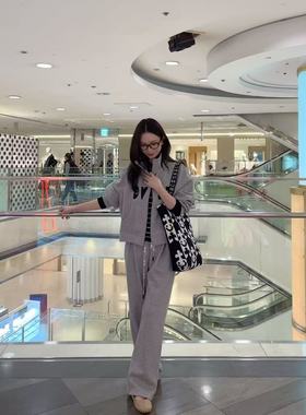 【小恩推荐】全韩百货 DEVASTEE 秋时尚休闲裤 DFFDVPT01 5I23