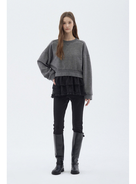 全韩百货 O'2ND 韩国代购 2025冬时尚卫衣 O22FAWTO119W 5K05