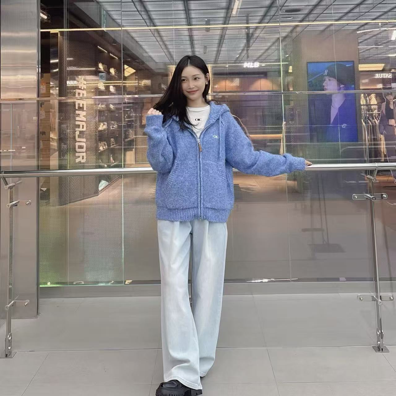 【小恩推荐】不退换全韩百货 OIC 韩代25牛仔裤 OK1C1OPL16 5J14