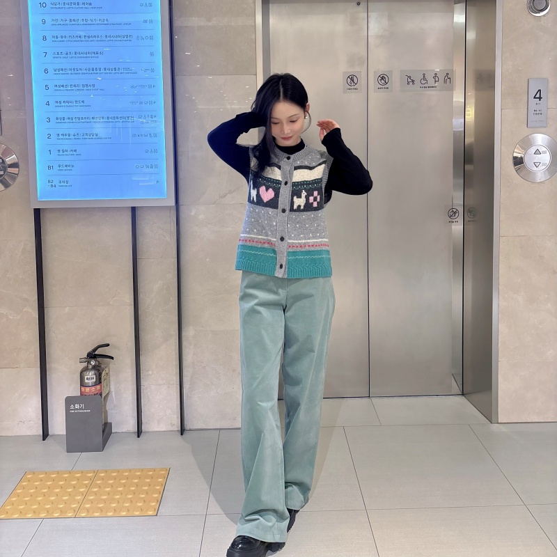 【小恩推荐】全韩 BENETTON 韩代25冬 时尚马夹 BAKV56-561 5K15