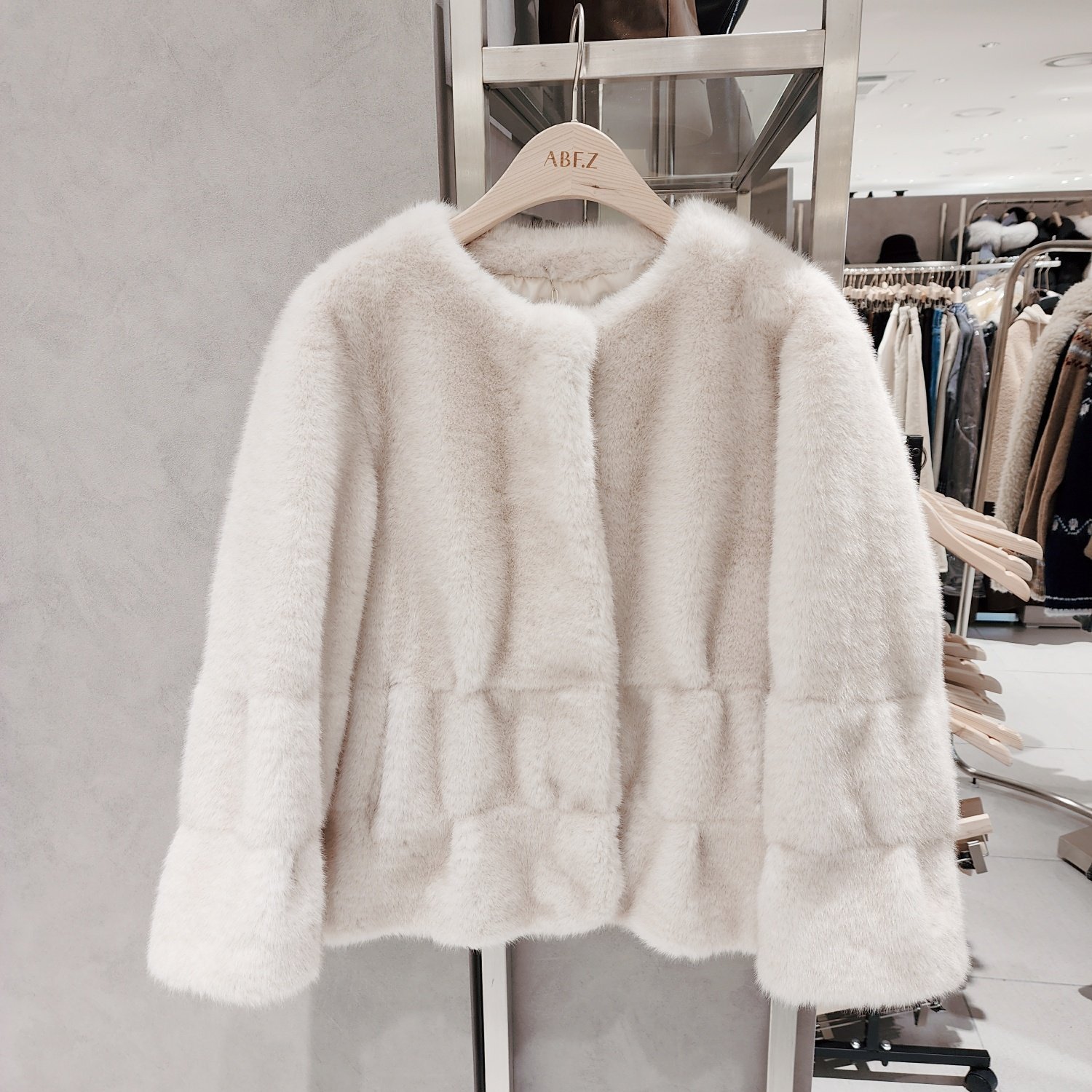 全韩百货 ABFZ 韩国代购 2025冬 时尚外套 AFZ4FFF7K 5L19