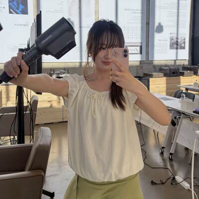 不退换全韩 GENERALIDEA 韩国代购26春 T恤 GF2LTS512