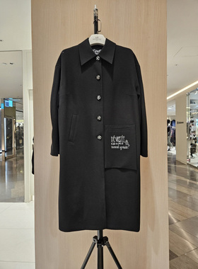 COTA 韩国代购 DEVASTEE 2025冬 休闲长外套 ESFDVCT02 5L31