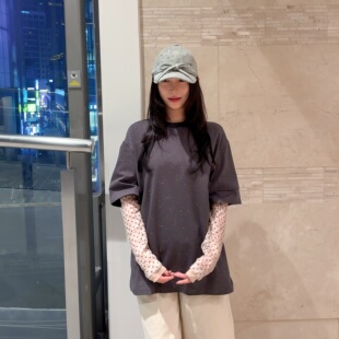 X26280 不退换COTA韩国 LFTA 2026春T恤 6B11 LUCKYCHOUETTE