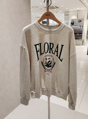 全韩百货 ABFZ 韩国代购2025秋 时尚卫衣 AFZ4ZK31J 5I11