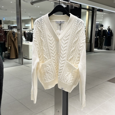 不退换全韩百货CITYBREEZE韩代2025冬 针织开衫 CUG4CD02 5L06