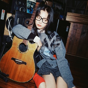 不退换COTA韩代LUCKYCHOUETTE 2025冬针织开衫 LFWC-S26100 5L31