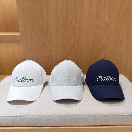 不退换COTA韩国代购 MALBON 2026春 休闲鸭舌帽 M6243PCP07 6C23