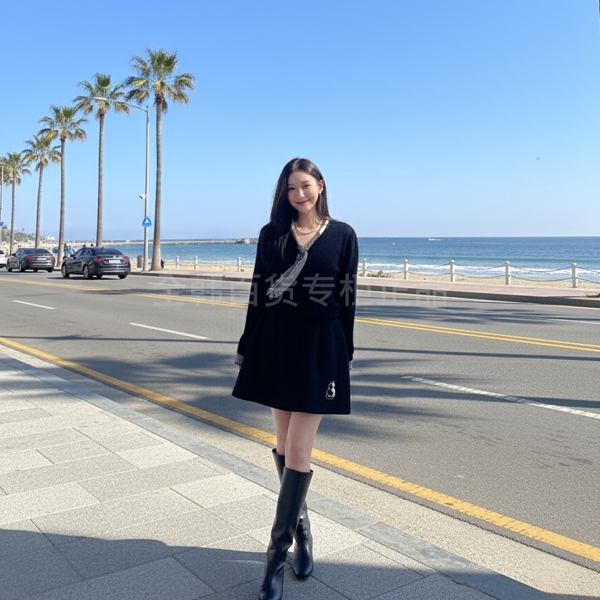 【小恩推荐】不退换 DEVASTEE 冬 时尚针织衫 CFFDVKT07(SA) 5K06