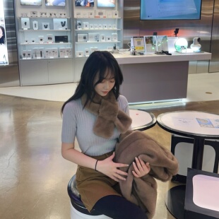 【小好推荐】不退换全韩 GENERALIDEA冬毛针织衫 WBE4L05542 5L09