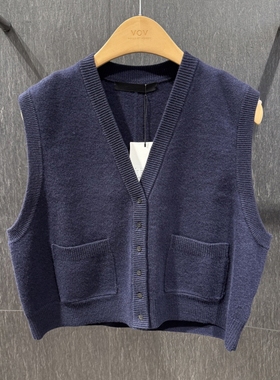 全韩百货 VOV 韩国代购 2025秋 休闲针织马夹 71154-50913 5J30