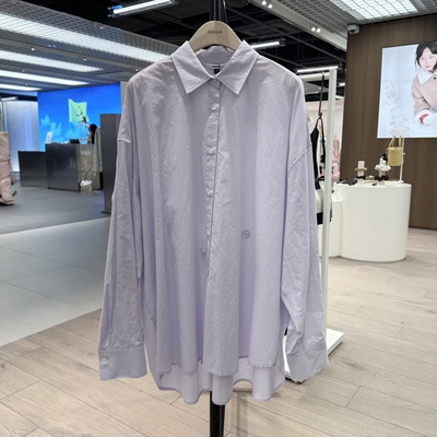 不退换全韩 DEPOUND 韩国代购2025冬 衬衫 DP2500SH001D 5J30