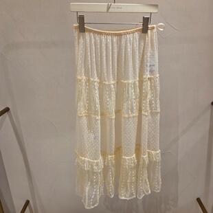 6C23 T264MSK236W 不退换COTA韩代THURSDAYISLAND 2026春半身裙