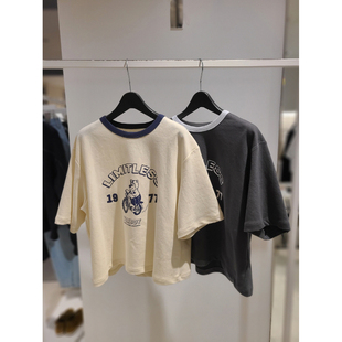 COTA韩国代购TOMBOY 2026春 休闲T恤 91762-22996(EV) 6C06