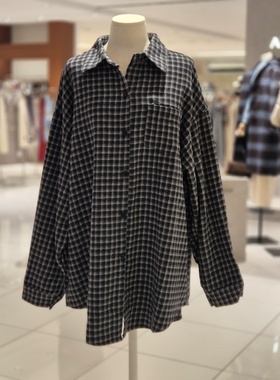 全韩百货 VISIT IN NEWYORK韩国代购2025秋衬衫 VBCLS83 5L08