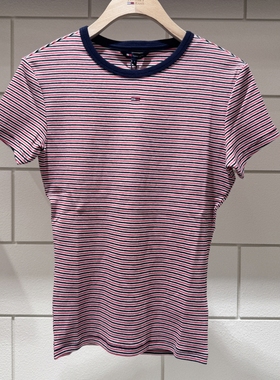 不退换COTA韩代 TOMMYJEANS 26春女T恤 T32G0TTO08TWT1 6B06