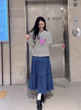 【小恩推荐】COTA韩代BENETTON 韩代 26春半身裙 BASK01-611 6A02