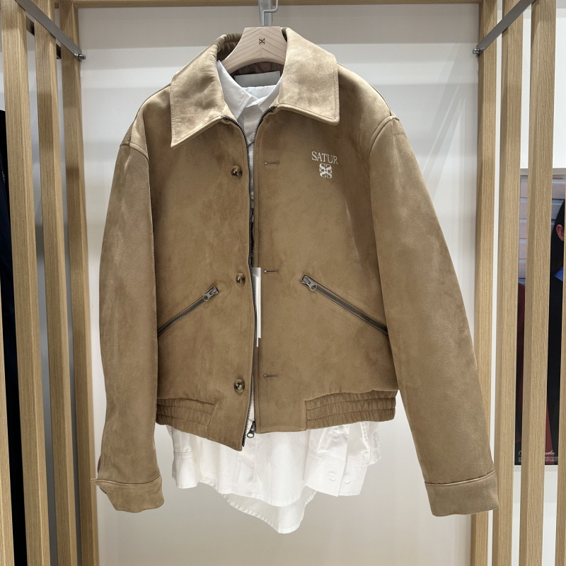 不退换全韩百货 SATUR 韩国代购2025秋 外套 SA253MJP03 5J06