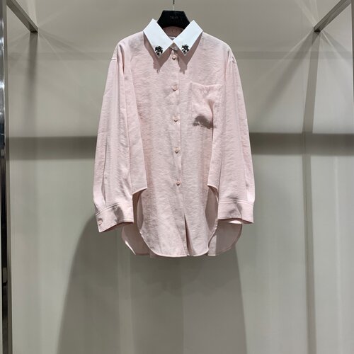 不退换COTA奥莱OBZEE韩代秋时尚衬衫 OB2F9WBL138W(OL) 6J02