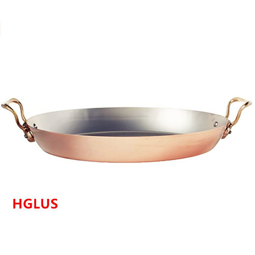 法国Mauviel1830铜不锈钢平底锅鱼锅直径35公分宽29公分