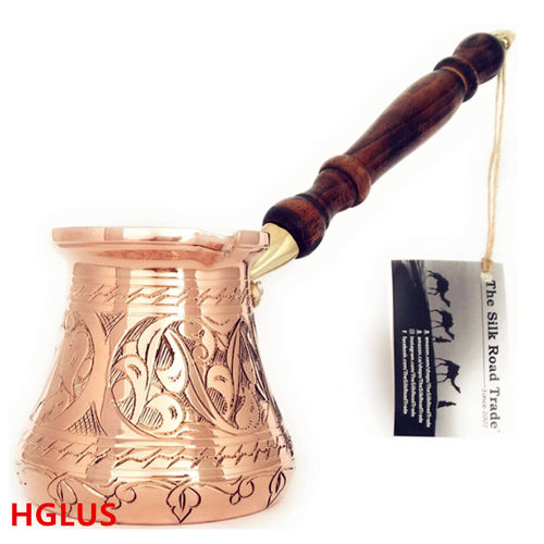 土耳其纯铜手工制造咖啡壶容量200毫升420毫升830毫升内镀锡