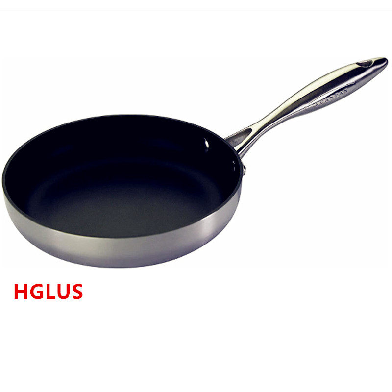 丹麦SCANPAN 不粘煎锅 平底锅牛排煎锅煎蛋煎饺子无烟不粘锅