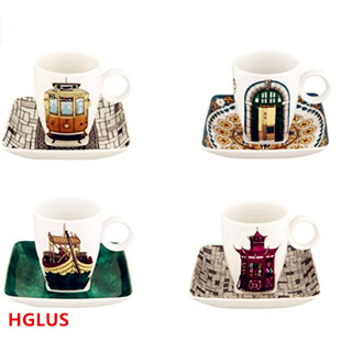 Vista Alegre奢侈咖啡杯4件套