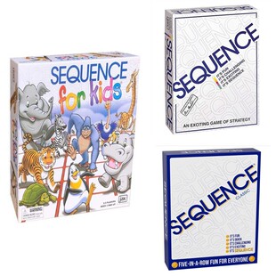 英文版 sequence序列迷阵花式五子棋桌游休闲聚会玩具系列牌