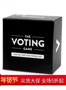 英文版 THE VOTING GAME 投票游戏 休闲棋牌 聚会桌游纸牌