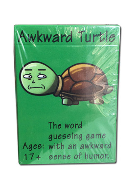 英文版 亚马逊热销桌游Awkward Turtle 尴尬的乌龟牌 聚会桌游