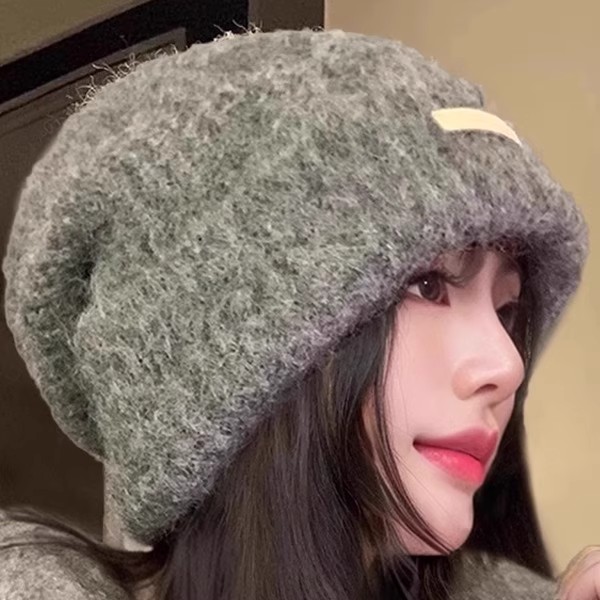 帽子女秋冬季保暖显脸小冷帽