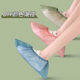 一次性袜套滑雪无纺布透气厚室内早教汗蒸游乐场脚套按摩足疗套