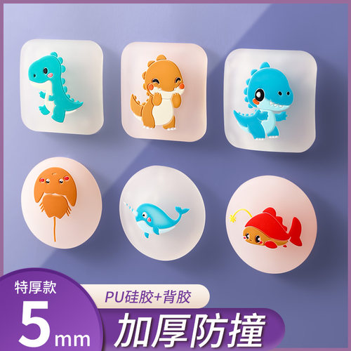防撞垫硅胶门后柜门贴墙贴防碰撞