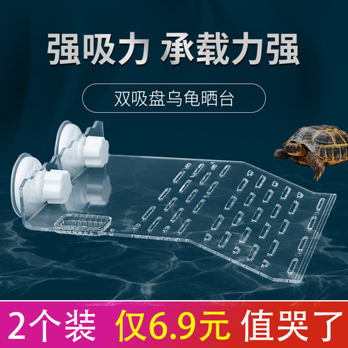 亚克力透明乌龟晒台爬台