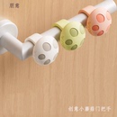 防撞垫硅胶门碰门把手圈静音墙面防碰撞橡胶免打孔门后创意小蘑菇