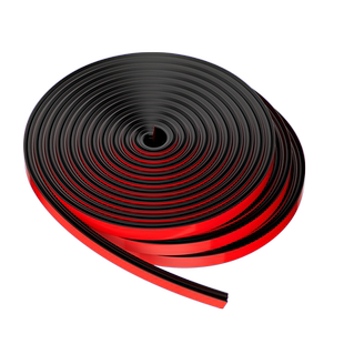 窗户门缝推拉窗房门隔音密封条防撞隔音防水自粘性密封胶条D型u型