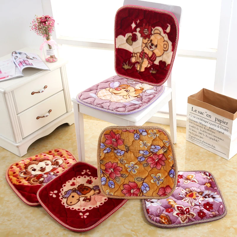 【毛绒加厚】餐厅沙发垫屁股坐垫