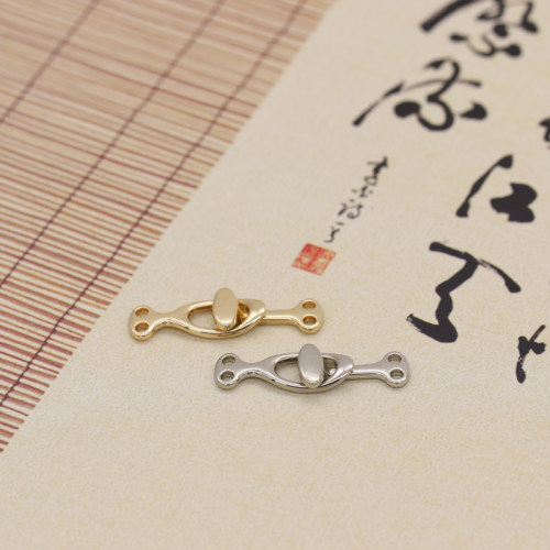 新中式旗袍对扣西装立领上衣领钩金属纽扣牛仔裤T恤收腰扣子钮扣