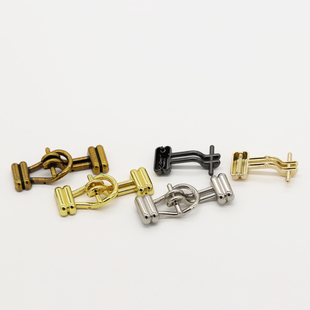 新中式 金属对扣百搭外套缝线纽扣女士外套大衣合金搭扣配件 西装