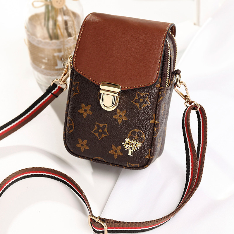 2020新款装手机的小包竖款夏天散步手机包迷你斜挎单肩包零钱包袋