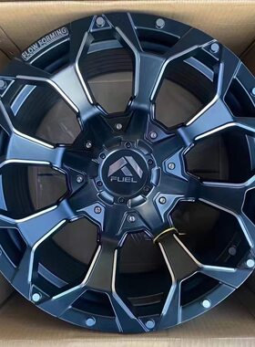 FUEL越野改装负值铝合金升级钢圈