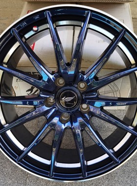 18/19寸适配奥迪A3A4A6L大众ID45尚酷探影小鹏帕萨特凌渡蓝色轮毂