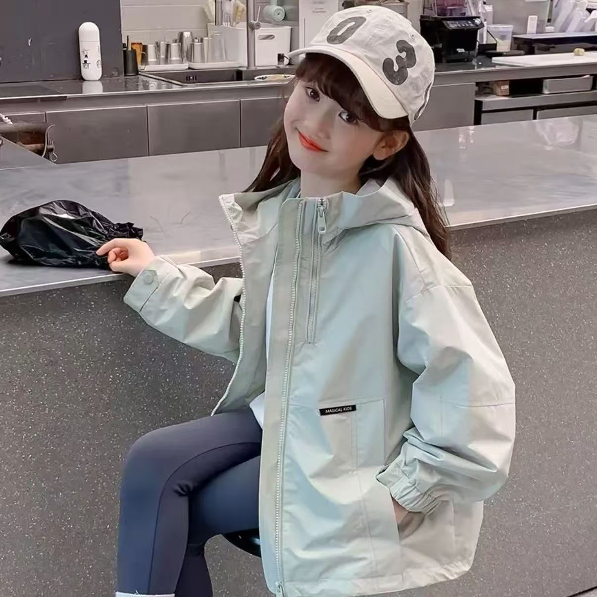 女童外套春秋款2025新款洋气