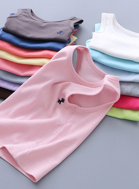 儿童贴身小背心纯棉春秋内穿薄款女童内搭打底衫夏季男童宝宝背心