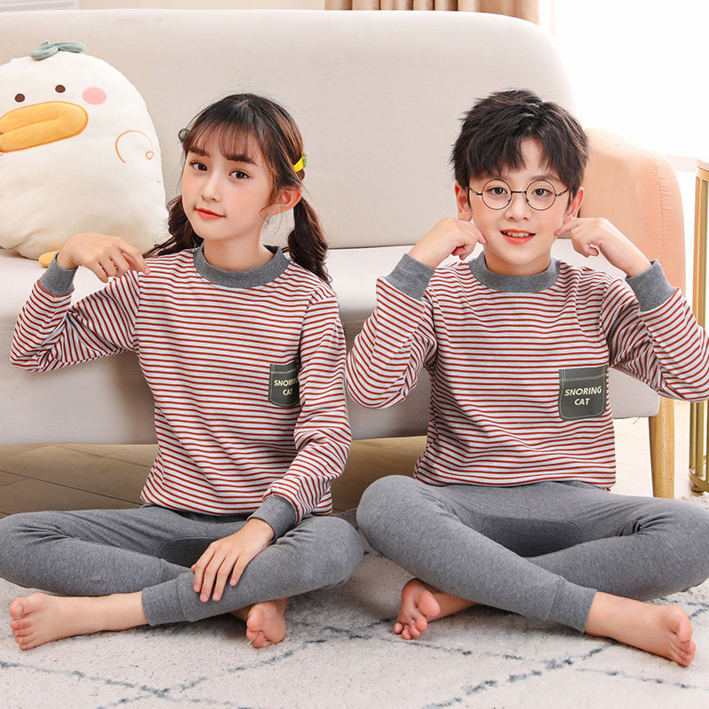 儿童内衣套装纯棉2-13岁男童秋衣秋裤长袖春秋冬女童睡衣中领居家,童装/婴儿装/亲子装,家居服套装,淘宝优惠券,粉丝福利购,淘宝优惠卷