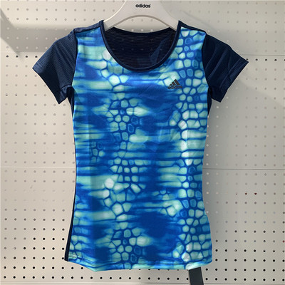 阿迪达斯夏季干贴身女子短动女