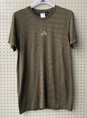 Adidas阿迪达斯男装夏季新款休闲短袖跑步训练T恤IW5888